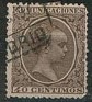 Spain 1889 Characters 40 CTS Brown Edifil 223